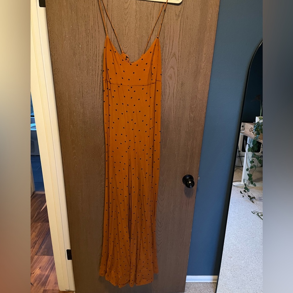 Free People Polka Dot Jumpsuit